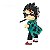 Figure Tanjiro Kamado Demon Slayer - Mini Blocos de Montar - Imagem 1