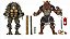 Action Figures Tokka e Rahzar TMNT Neca - Imagem 1