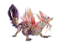 Action Figure Mizutsune Monster Hunter - Bandai S.H Monsterarts - Imagem 1