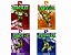 Action Figure Bundle As Tartarugas Ninja (2012) Ultimate Kit Completo 4 Figuras 18 cm - NECA Original - Imagem 1
