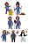 NECA Action Figure Chucky Good Guy Series 2 Set com 7 - Imagem 1