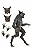 NECA Boneco Action Figure The Howling Ultimate Werewolf - Imagem 1