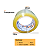 Fita Adesiva Transparente M2M 45mm x 100m Aderente em Dracena - Imagem 5