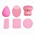Kit Esponjas de Maquiagem Ruby Anjo 6 Peças Rosa - Imagem 3