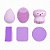 Kit Esponjas de Maquiagem Ruby Anjo 6 Peças Roxo - Imagem 3
