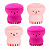 Esponja Limpeza Facial de Silicone Polvo - Imagem 4