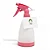 Borrifador Manual 500ml com Gatilho Pulverizador e Bico Regulável - Imagem 2