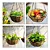 Vaso Pendurar Com Pendente De Ferro Decoração Fibra Coco 20cm Vaso Para Colocar Plantinhas - Imagem 4