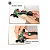 Mini Esmerilhadeira Lixadeira Elétrica Sem Fio Bivolt 110v/220v 2 Baterias 12V Com Maleta - Imagem 4