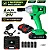 Chave de Impacto a Bateria Hagra 21V 350Nm com 2 Baterias e Kit de Soquetes - Imagem 11