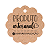 Tag Escalope Kraft 180g 5x5 cm – Produto Artesanal Personalizado com Sua Marca - Imagem 1