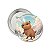 Kit 5 Bottons Capivara Colecionáveis 4,5cm Botton Fofo - Imagem 2