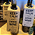 Tag Para Garrafa De Vinho Em Papel Kraft 180g Personalizável - Imagem 1