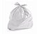 Saco para Lixo 200 Litros Branco P6 – 90x120 cm – Pacote com 100 Unidades (5 kg) - Imagem 1