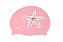Touca Infantil de Silicone Rosa - Imagem 1