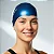Touca De Silicone Speedo Azul Royal Adulto - Imagem 5