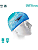 Touca de natação Silicone lisa Speedo Flat Swin Cap Treinamento SPEERIT AZUL - Imagem 2