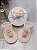 Kit Sandália Baby de Crochê com Pompons + Faixinha Meia de Seda – 100% Algodão - Imagem 2