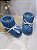 Botinha Baby de Crochê Clássica com Laço – 100% Algodão (Azul Turquesa) - Imagem 2