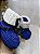 Botinha Baby Classic Azul Royal em Crochê – 100% Algodão - Imagem 3