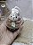 Chaveiro Mini Mundo Ursinho em Amigurumi (Cúpula de 7 cm) - Imagem 2