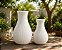 Kit 2 Vasos Espirais Moderno Estilizado Decorativo Casa - Imagem 1