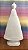 APARECIDA MANTO LISO 32 CM - 1862 - Imagem 2