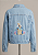 Jaqueta jeans Bordada. - Imagem 1