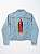 Jaqueta jeans Bordada. - Imagem 1