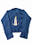 Jaqueta jeans Bordada. - Imagem 1