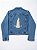 Jaqueta jeans Bordada. - Imagem 1