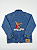 Jaqueta jeans Bordada infantil - Imagem 1