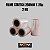 Bobina Filme Stretch 250mm x 0,025mm com tubo manual 2kg em Itu - Imagem 1