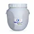 Biriplast Eco Tambor/bombona 50 Litros Branco - Imagem 4