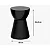 Banquinho Decorativo Moderno – Banco Multiuso Elegante para Sala, Quarto e Jardim | Design Minimalista e Sofistica - Imagem 3