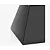 Banquinho Decorativo Preto Moderno – Banco Multiuso Geométrico Elegante | Design Minimalista para Sala, Quarto e Jardim - Imagem 6