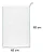 Saco Rafia 60 X 90 Cm Liso Branco Kit 100 Unidades - Imagem 3