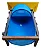 Cocho/bebedouro Automatico 125 Litros C/ Suporte De Madeira - Imagem 1