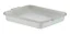 Bandeja Plástica Grande Para Açougue Natural Pead - Imagem 1