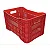 Caixa Para Hortifruti Plastico 55cmx36cm 48 Lts - Reforçada coloridas - Imagem 4