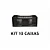 Kit 10 Caixas Agricolas Meia Caixa Frutas Legumes Hortifruti 17x36x56 Cm - Imagem 1