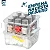 Conjunto de Cesto Compre 4 e Pague 3 Cestas Plásticas Sanremo 746 ml - Cestinha Empilhável Sanremo - Imagem 4