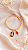 Bracelete Dourado Santa Terezinha com Rosa - Imagem 1