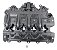 Tampa Válvulas com coletor de admissão integrado Renault Master 2.5 16v Dci 2005 A 2013 Preto - Imagem 1