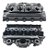 Tampa Válvulas com coletor de admissão integrado Renault Master 2.5 16v Dci 2005 A 2013 Preto - Imagem 3