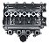 Tampa Válvulas com coletor de admissão integrado Renault Master 2.5 16v Dci 2005 A 2013 Preto - Imagem 2