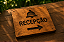 Placa de Madeira Recepção | Cedrinho Tratado com Verniz Naval - Imagem 2