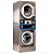 Lavadora Extratora e Secadora Conjugada Smart 10 na Cor Inox - 10 kg Mamute - Imagem 1