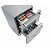 Gaveta Refrigerada com Freezer Tecno Vintage TR10GFXDV2 95L - Aço Inox, Controle Touch, Filtro de Carvão, SoftClose, Alarme Sonoro, 45dB, Uso Externo/Interno - Imagem 4