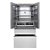 Refrigerador French Door para Embutir Evol Linha Kitchen 521L - Inox, Smart Inverter, Conectável, Prateleiras Ajustáveis, App Evol Smart - Imagem 2